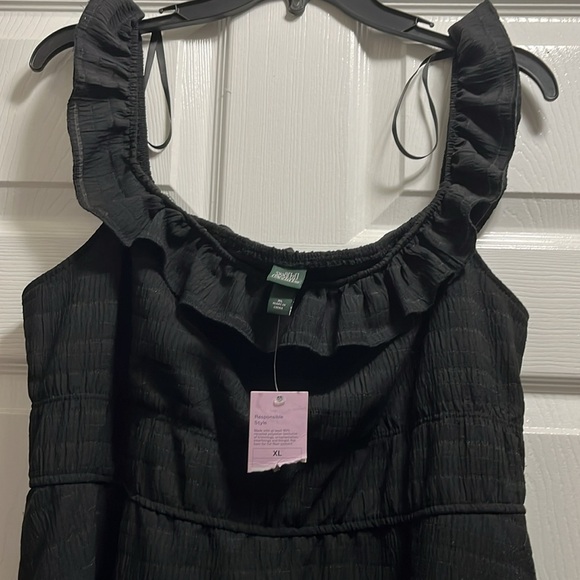 NWT Wild Fable XL Black Mini Dress - Picture 4 of 5